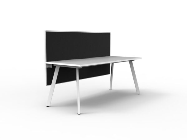 desk mounted screen pinnable fabric elevate ergonomics