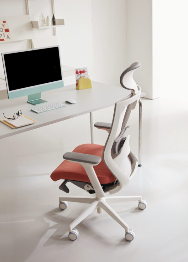 Fursys Sidiz T50 Office Chair Orange Seat Pad