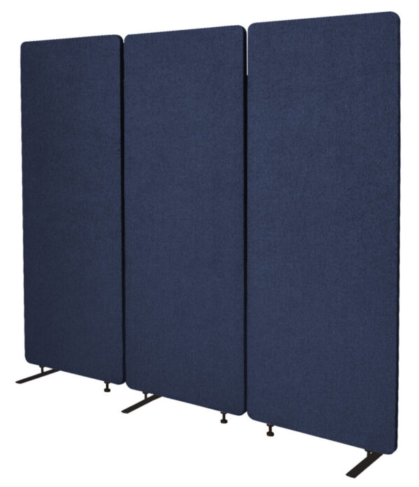 Freestanding 3 Panel Acoustic Privacy Divider Screen